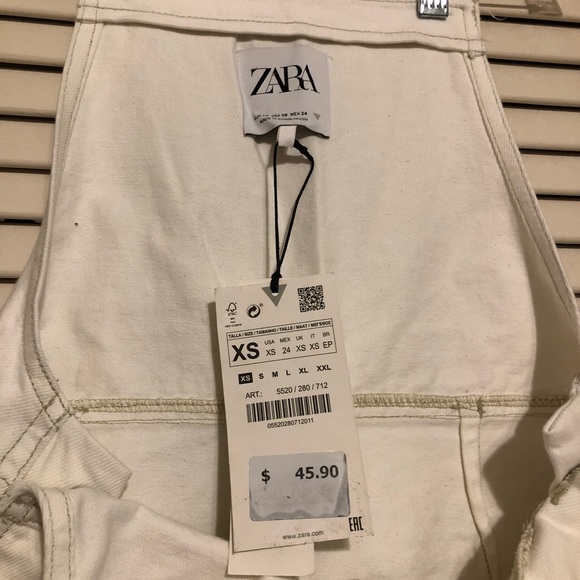 Zara White Overalls - Picture 7 of 10